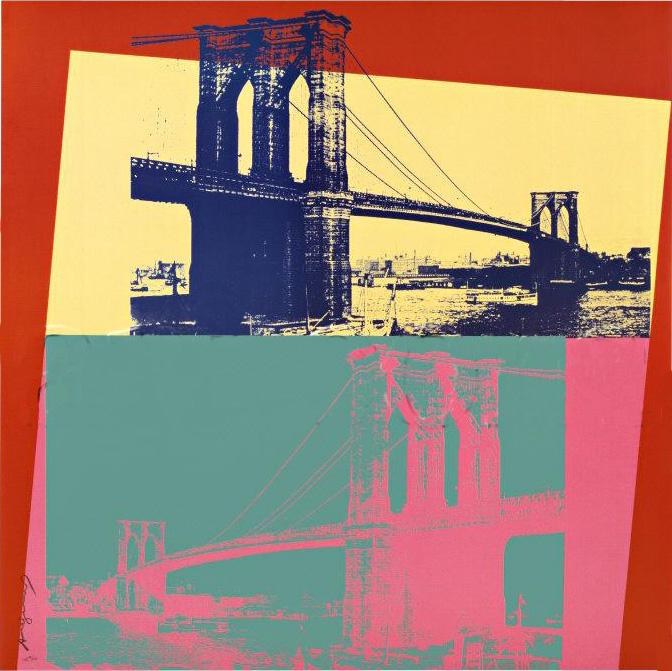 Andy Warhol Brooklyn Bridge